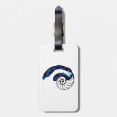  achtergrond van Cosima Tattoo Orphan Black Bagagelabel (Achterkant verticaal)