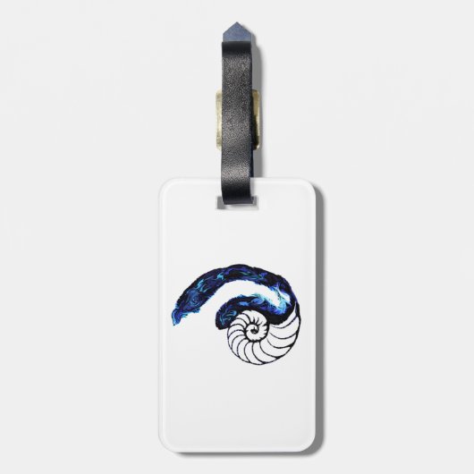  achtergrond van Cosima Tattoo Orphan Black Bagagelabel (Achterkant verticaal)