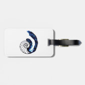  achtergrond van Cosima Tattoo Orphan Black Bagagelabel (Achterkant horizontaal)