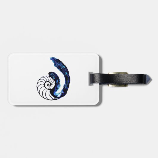 achtergrond van Cosima Tattoo Orphan Black Bagagelabel (Achterkant horizontaal)