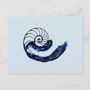 achtergrond van Cosima Tattoo Orphan Black Briefkaart