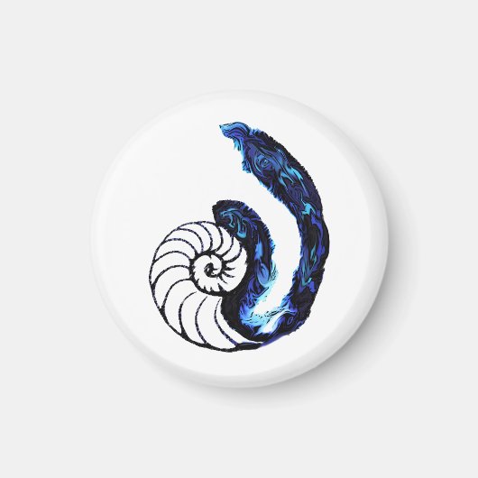  achtergrond van Cosima Tattoo Orphan Black Magneet (Voorkant)