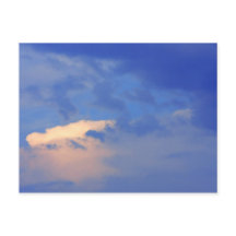 Achtergrond van de blauwe lucht.