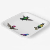 Achtergrond van de flessenhoed papieren bordje (Gebogen)