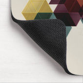 Achtergrond van de geometrische kubus voor de retr muismat (Hoek)