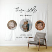 Achtergrond van de Kinder partij Elegant Funny Wandkleed (In Situ (horizontaal))