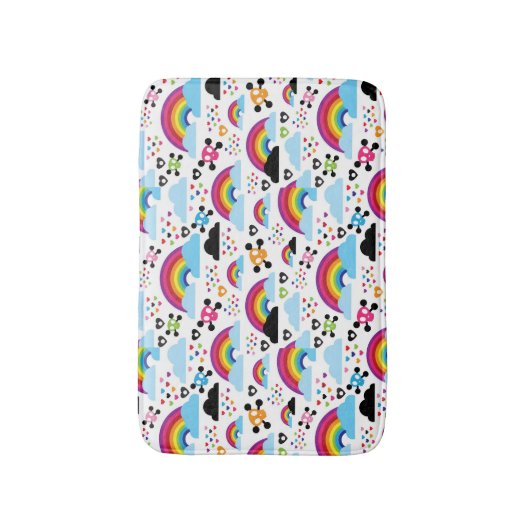 Achtergrond van de leemte van de regenboogbek badmat (Voorkant Verticaal)