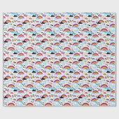 Achtergrond van de leemte van de regenboogbek cadeaupapier (Vlak)