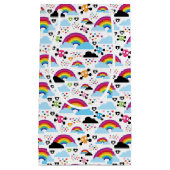 Achtergrond van de leemte van de regenboogbek klein cadeauzakje (Voorkant)