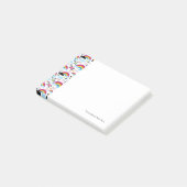 Achtergrond van de leemte van de regenboogbek post-it® notes (Schuin)