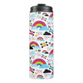 Achtergrond van de leemte van de regenboogbek thermosbeker (Voorkant)