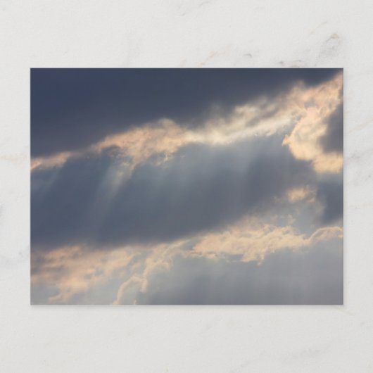 Achtergrond van de lucht met wolken. briefkaart (Voorkant)
