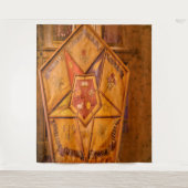 Achtergrond van de Oosterse Ster Wandkleed (Voorkant)