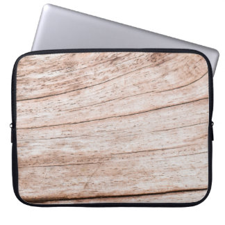 Achtergrond van de oude Wooden-paneeltextuur, tek Laptop Sleeve
