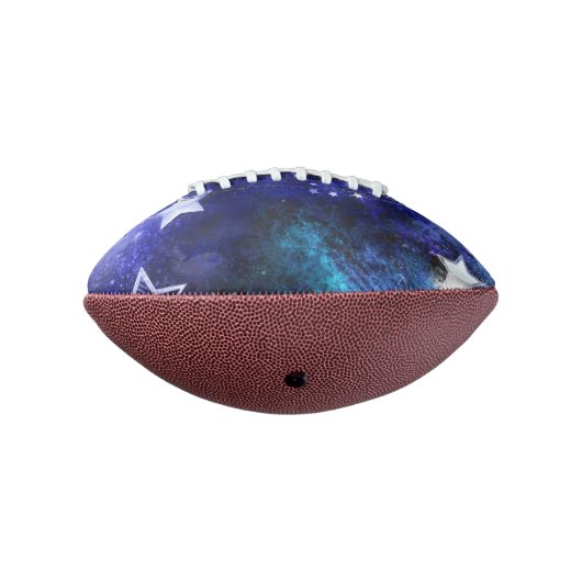 Achtergrond van de ruimte met sterren american football (Gedraaid 270)