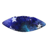 Achtergrond van de ruimte met sterren american football (Paneel)