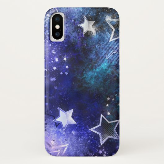 Achtergrond van de ruimte met sterren Case-Mate iPhone case (Achterkant)