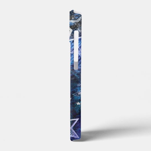 Achtergrond van de ruimte met sterren Case-Mate iPhone case (Achterkant / Links)