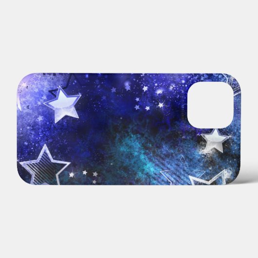 Achtergrond van de ruimte met sterren Case-Mate iPhone case (Achterkant (horizontaal))