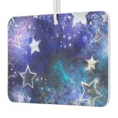 Achtergrond van de ruimte met sterren luchtverfrisser (Links)