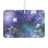 Achtergrond van de ruimte met sterren luchtverfrisser (Voorkant)