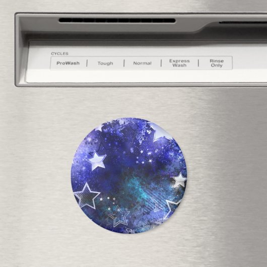 Achtergrond van de ruimte met sterren magneet (Insitu (Vaatwasser))