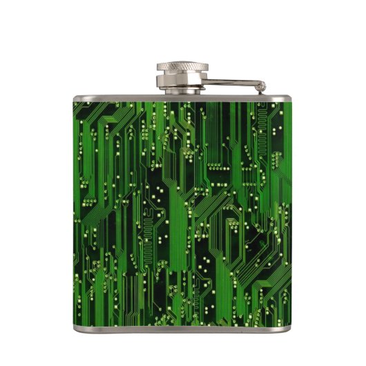 Achtergrond van de schakelplank heupfles (Achterkant)