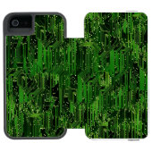 Achtergrond van de schakelplank incipio iPhone portemonnee hoesje (Agenda Open)