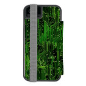 Achtergrond van de schakelplank incipio iPhone portemonnee hoesje (Agenda Achterkant)