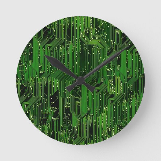 Achtergrond van de schakelplank ronde klok (Voorkant)
