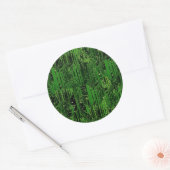 Achtergrond van de schakelplank ronde sticker (Envelop)