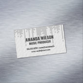 Achtergrond van de Sound Bar voor pixels Magnetisch Visitekaartje (Voorbeeld)