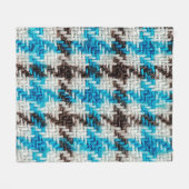 Achtergrond van de textuur van de flannelstof. fleece deken (Voorkant (Horizontaal))