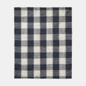 Achtergrond van de textuur van het geplakte katoen fleece deken (Voorkant)