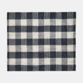 Achtergrond van de textuur van het geplakte katoen fleece deken (Voorkant (Horizontaal))