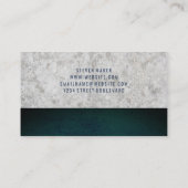 Achtergrond van de vastgoedmakerij visitekaartje (Achterkant)