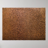 achtergrond van donker leder poster (Voorkant)