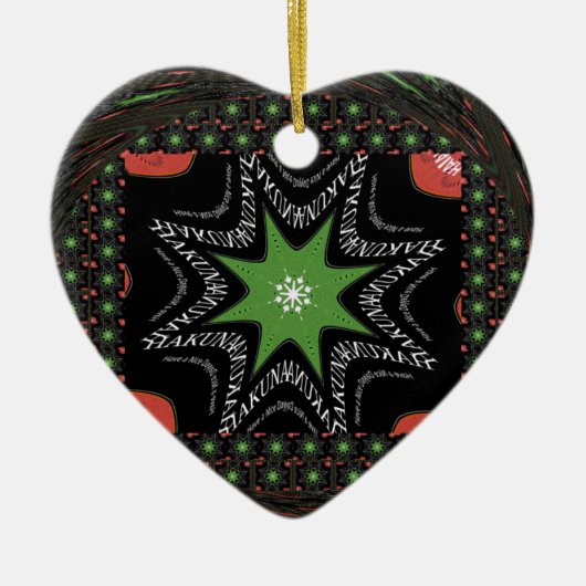 Achtergrond van draaitromen keramisch ornament (Voorkant)