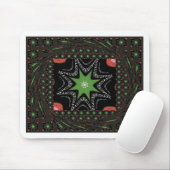 Achtergrond van draaitromen muismat (Met muis)