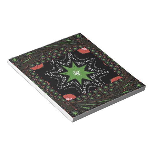 Achtergrond van draaitromen notitieblok (Schuin)