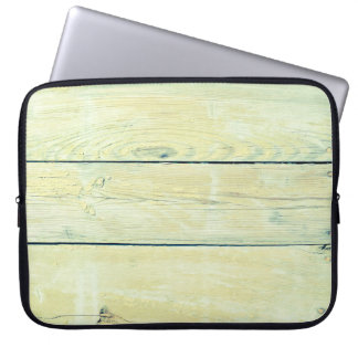  achtergrond van een houten schouderblad. Ton Laptop Sleeve