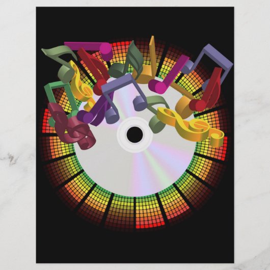 Achtergrond van feest flyer (Voorkant)