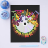 Achtergrond van feest flyer (Enkel)