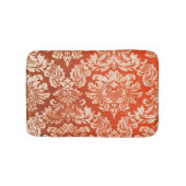 Achtergrond van Floral  behang Badmat (Voorkant)