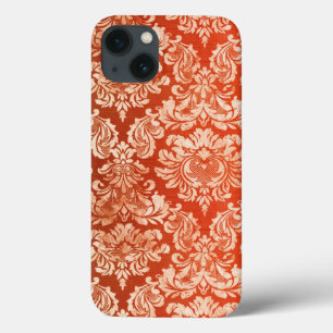 Achtergrond van Floral  behang iPhone 13 Hoesje
