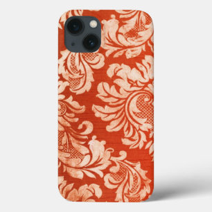 Achtergrond van Floral behang iPhone 13 Hoesje