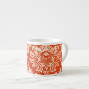 Achtergrond van Floral  behang Espresso Kop