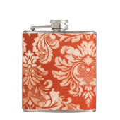 Achtergrond van Floral  behang Heupfles (Voorkant)