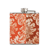 Achtergrond van Floral  behang Heupfles (Achterkant)