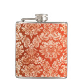 Achtergrond van Floral  behang Heupfles (Voorkant)